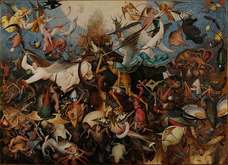 Pieter Brueghel el Viejo – La Caída de los Ángeles Rebeldes